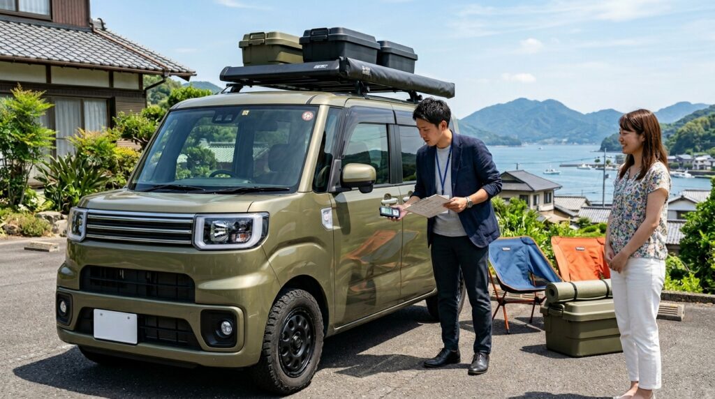 ウェイクの査定を舞鶴でするなら！キャンプ需要で高く売れるアウトドアの価値🏕️