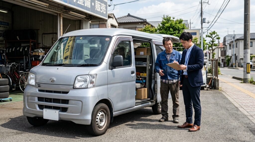 事業用ナンバーのまま査定できる？個人事業主が仕事車をスムーズに売る方法