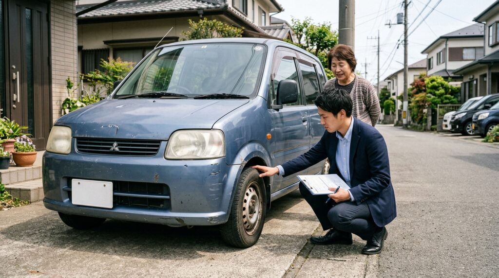 🚗 ekワゴンの査定で0円を回避！古い軽自動車でも「足車」として売れる秘策